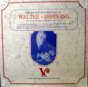 J. S. Bach - The Early Recordings Of Walter Gieseking