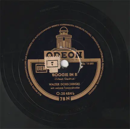 Walter Dobschinski Und Sein Orchester - Dob's Dixie / Boogie In B