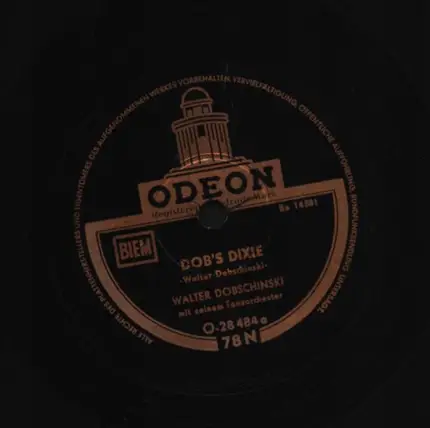 Walter Dobschinski Und Sein Orchester - Dob's Dixie / Boogie In B