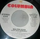 7inch Vinyl Single - Walter Egan - Baby Let's Run Away