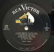 LP - Walter Forbes - Folk Song Festival