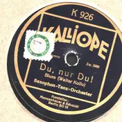 Walter Kollo - Du, nur Du! / Volkslieder