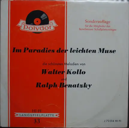 Walter Kollo / Ralph Benatzky - Im Paradies Der Leichten Muse