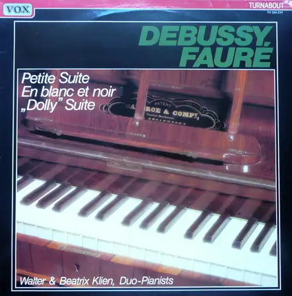 Walter Klien & Beatriz Klien - Debussy Fauré