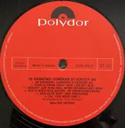 LP - Walter Heider - In Grinzing zündens d´Lichter an - Signed