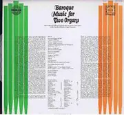 LP - Walter Opp , Wilhelm Krumbach - Baroque Music For Two Organs