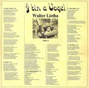 LP - Walter Lietha - I Bin A Vogel