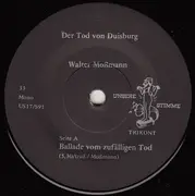 7inch Vinyl Single - Walter Mossmann - Der Tod Von Duisburg - Mono