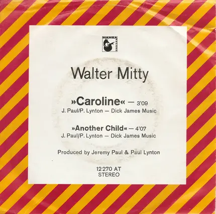 Walter Mitty - Caroline / Another Child