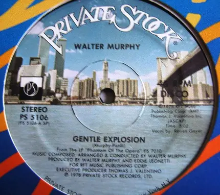 Walter Murphy - Gentle Explosion / Dance Your Face Off