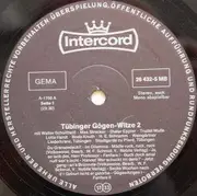 LP - Walter Schultheiß , Max Strecker , Dieter Eppler , Trudel Wulle , Bodo Knuth , Heinz-Eugen Schramm - Tübinger Gogen-Witze (2)