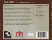 CD - Walter Porter / The Consort Of Musicke - Madrigals and Ayres - 1632