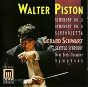 Walter Piston - Symphonies Nos. 2 And 6 / Sinfonietta