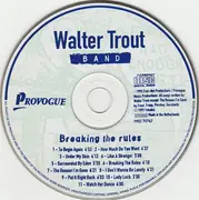 CD - Walter Trout Band - Breaking The Rules - Digipak
