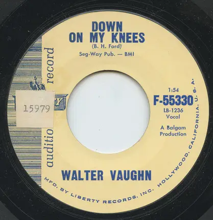 Walter Vaughn - Down On My Knees