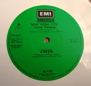 7inch Vinyl Single - Walter Zwol - The Zwol Single (New York City) - Square, White