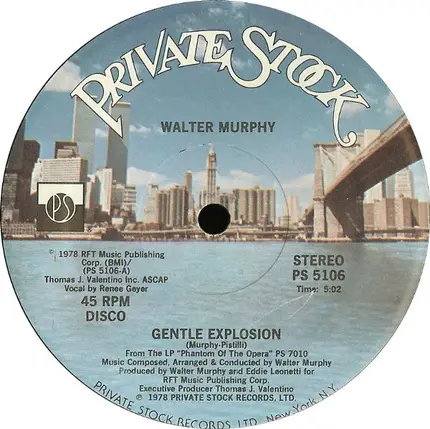 Walter Murphy - Gentle Explosion / Dance Your Face Off