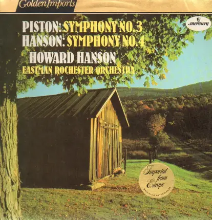 Walter Piston, Howard Hanson - Symphony No.3 and No.4