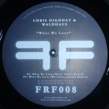 Waldhaus & Chris Highhat - What We Love