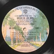 LP - Waldo De Los Rios - Concertos For The '70s