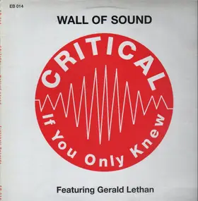 Wall Of Sound Featuring Gerald Latham - Critical (If You Only Knew)