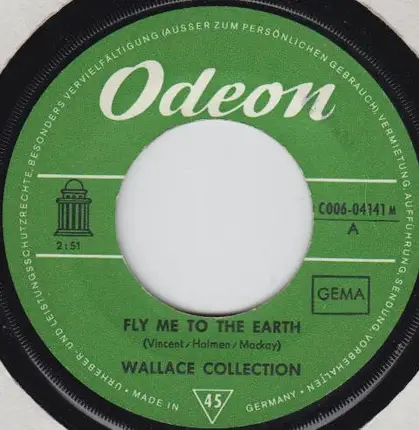 Wallace Collection - Fly Me To The Earth / Love