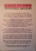 Walls Of Dada - Rockfield Sessions