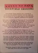 CD-Box - Walls Of Dada - Rockfield Sessions