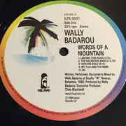 LP - Wally Badarou - Words Of A Mountain