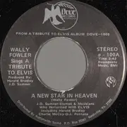 7inch Vinyl Single - Wally Fowler - A New Star In Heaven / A Wonderful Time Up There
