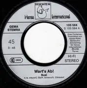 7inch Vinyl Single - Wart's Ab! - Susi