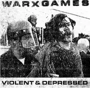 7inch Vinyl Single - Warxgames - Violent & Depressed - Limited Edition, blue translucent pressing