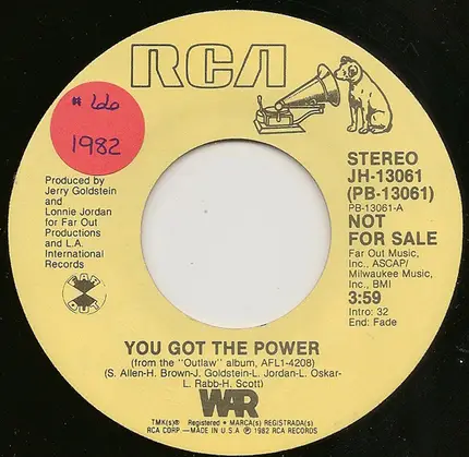 War - You Got The Power