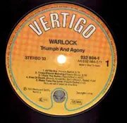 LP - Warlock - Triumph And Agony