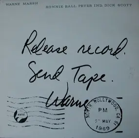 Warne Marsh - Release Record. Send Tape.