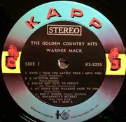 LP - Warner Mack - The Golden Country Hits