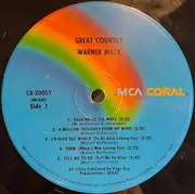 LP - Warner Mack - Great Country