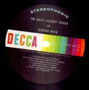 LP - Warner Mack - The Many Country Moods Of Warner Mack