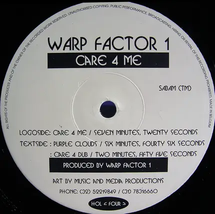 Warp Factor 1 - Care 4 Me