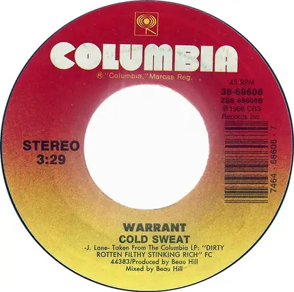 Warrant - Down Boys