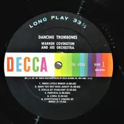 LP - Warren Covington And His Orchestra - Dancing Trombones