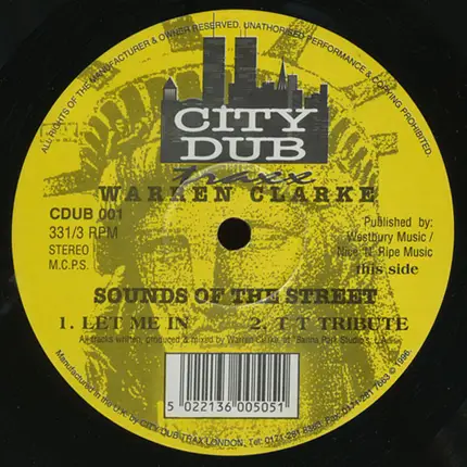 Warren Clarke - Sounds of the Street
