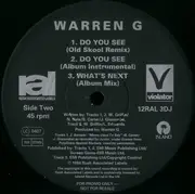 12inch Vinyl Single - Warren G - Do You See / What's Next