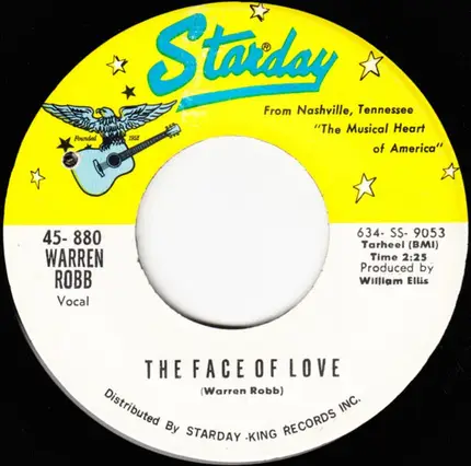 Warren Robb - Wild Seed In The Wind / The Face Of Love