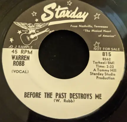 Warren Robb - I Can't Stand The Light