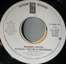 7inch Vinyl Single - Warren Zevon - Gorilla, You're A Desperado - promo, Mono