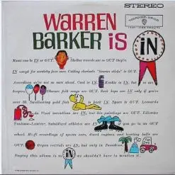 Warren Barker - Warren Barker Is In