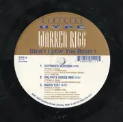 12'' - Warren Rigg - Didn't I Love You Right