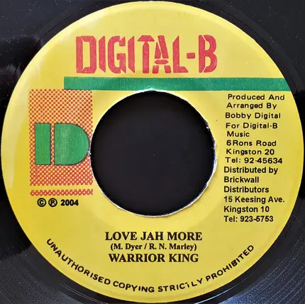 Warrior King - Love Jah More