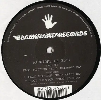 Warriors Of Eloy - Eloy Fiction